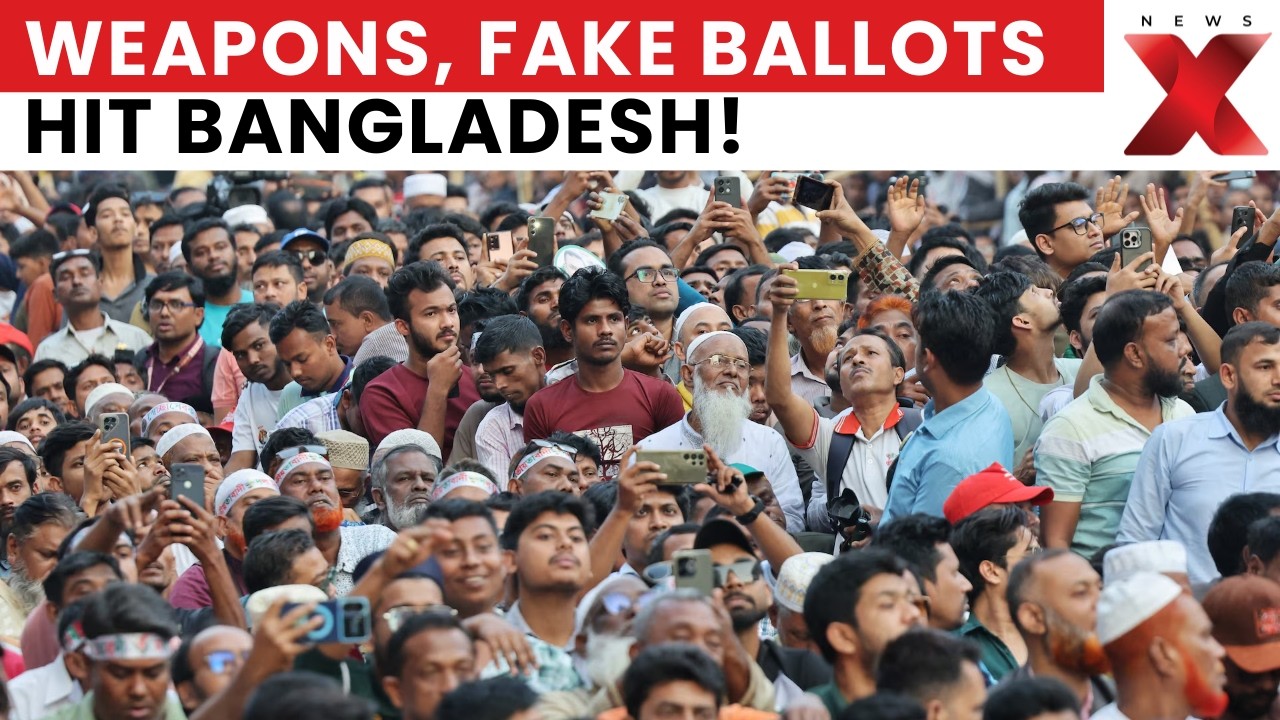 Bangladesh Election 2026: Money, Weapons & Fake Ballots Spark Massive Controversy! | NewsX