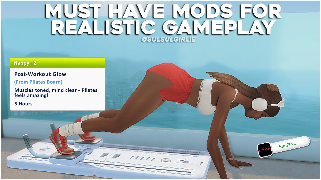 must have mods for realistic gameplay | the sims 4: mod showcase