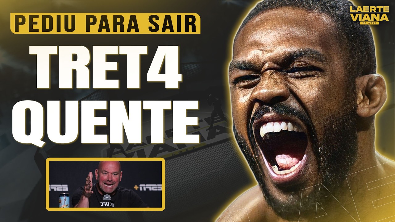 O CLIMA ESQUENTOU ENTRE JON JONES E DANA WHITE NO UFC...