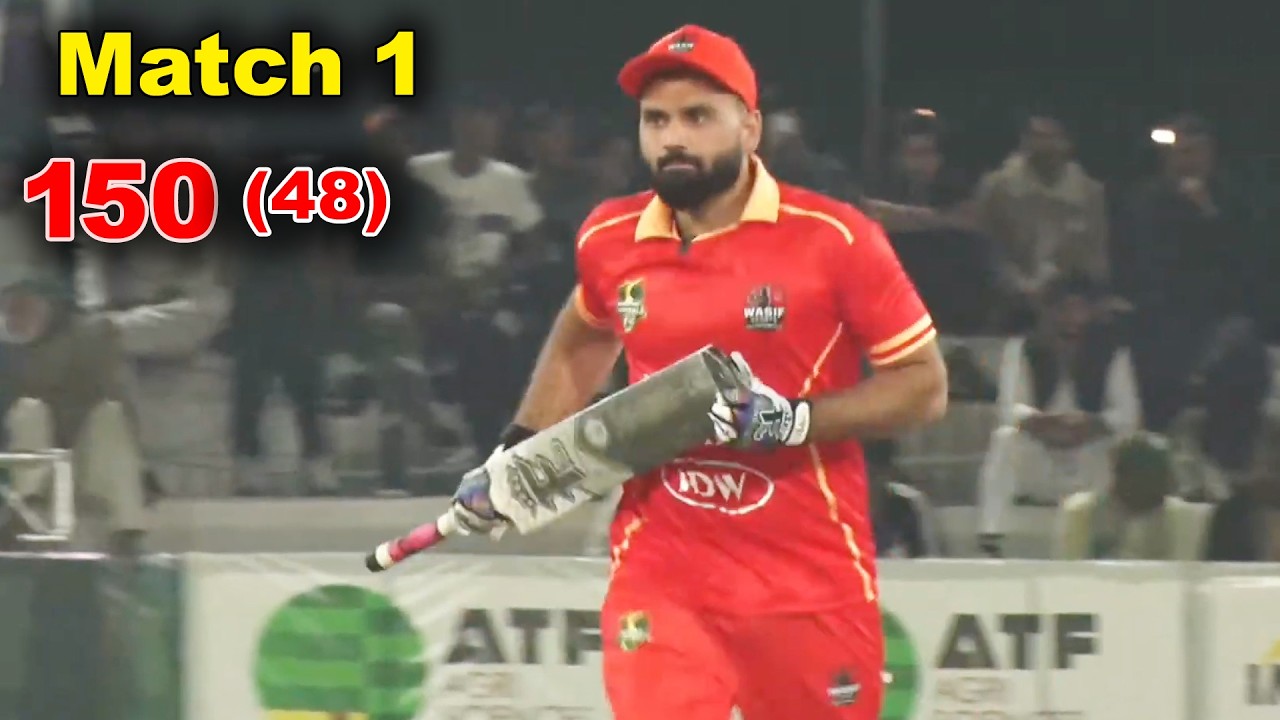150 Runs Need 48 Balls Taimoor Mirza vs Sarmad Hameed Match No 1 Best Match in Cricket