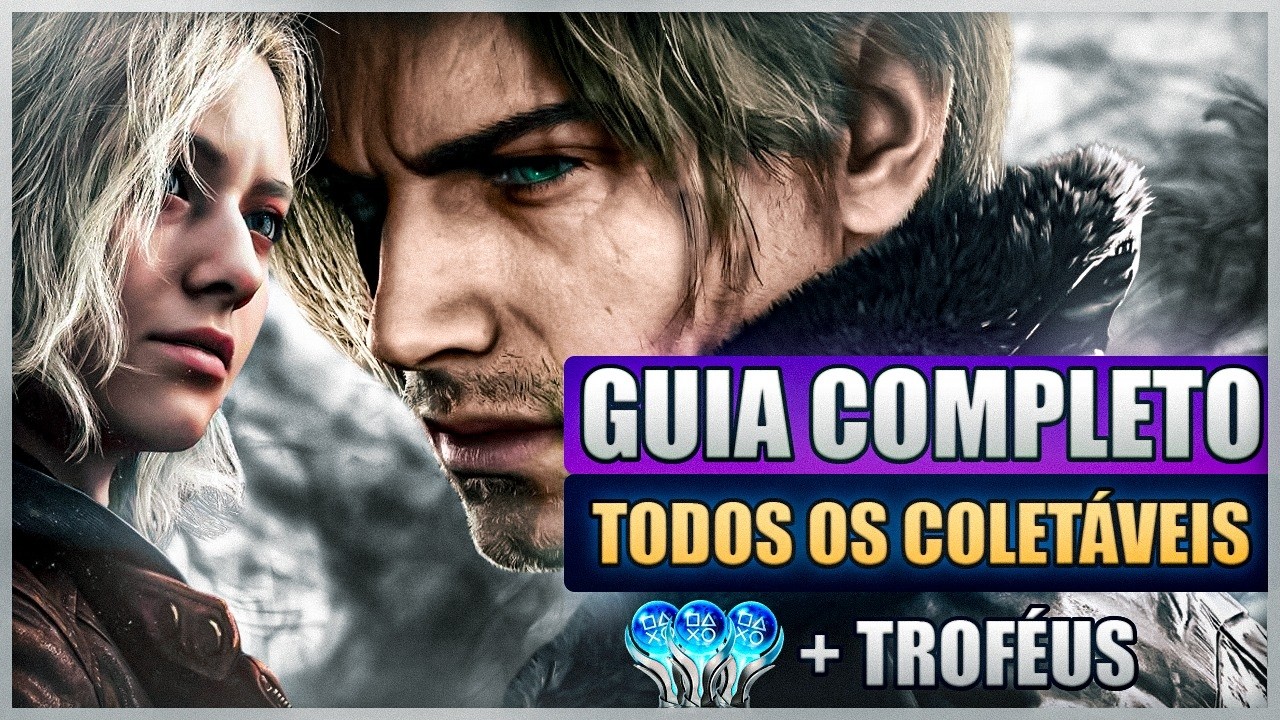 🏆 RESIDENT EVIL 9 REQUIEM – TODOS OS COLETÁVEIS E TROFÉUS | GUIA COMPLETO | PLATINA GARANTIDA