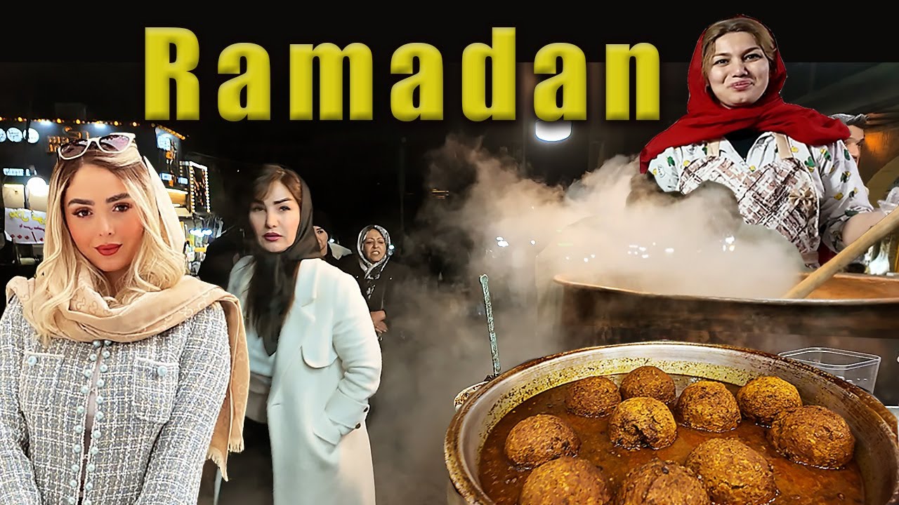Рамадан в ИРАНЕ 🇮🇷 Знакомство с персидской кухней и культурой во время ИФТАР и уличной еды