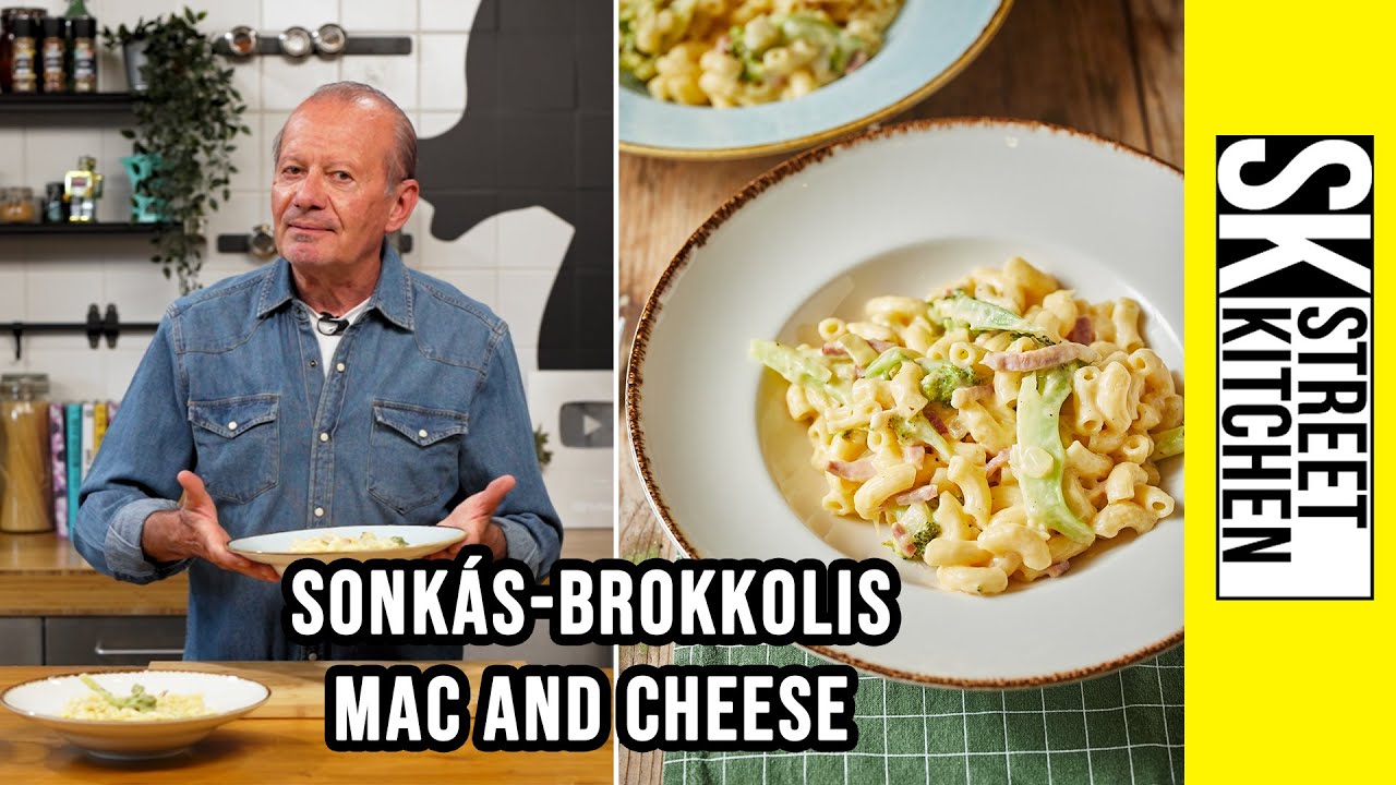 Felturbózott MAC & CHEESE 🧀 Lajostól: SONKÁVAL 🍖 és BROKKOLIVAL 🥦