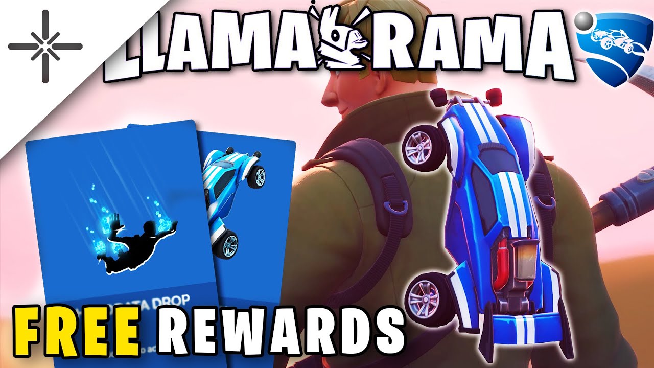 FREE Rocket League Rewards Gameplay (Fortnite X Rocket League 