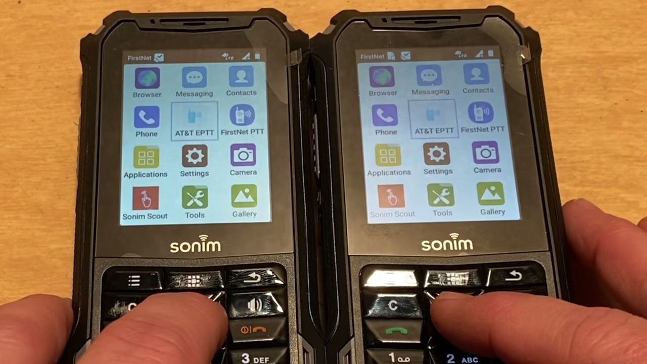 SONIM XP5S - 2 Identical devices, with very different performance - Slow AT&T EPTT App