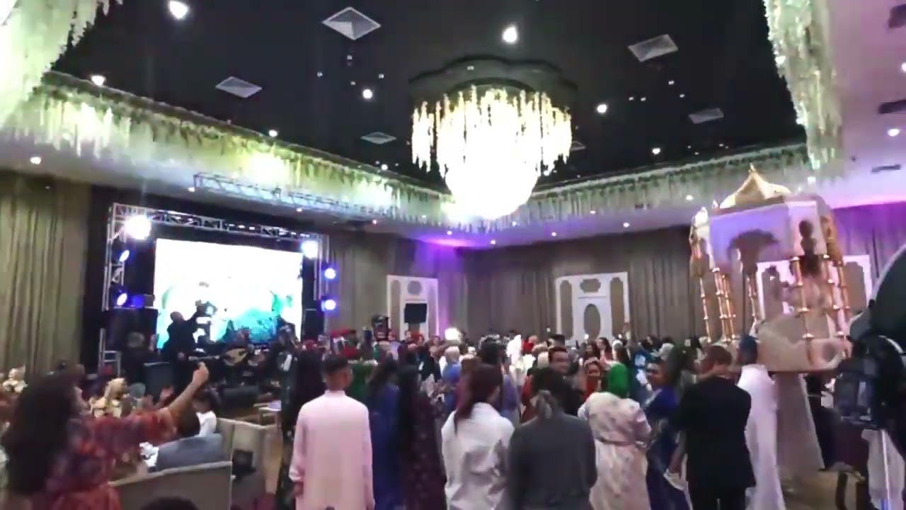 دورة العروسة 👰 بالعمارية من القاعة الكبيرة بمجموعة قاعات الافراح الأسمر