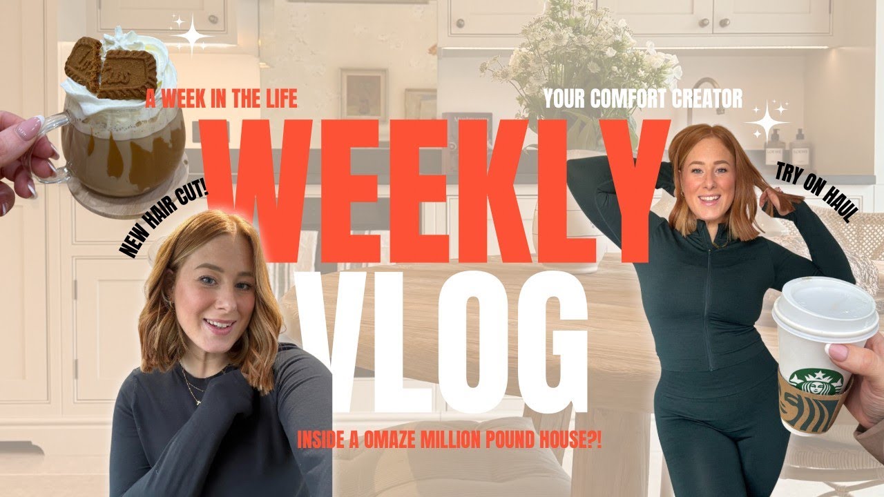 WEEK IN THE LIFE, MUM OF 2,  FULL TIME UK CONTENT CREATOR l your new favourite comfort watch!