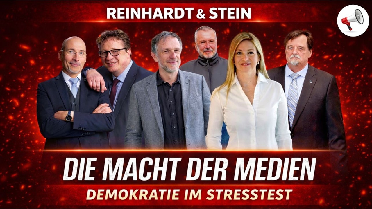 Reinhardt & Stein: Die Macht der L&uuml;genpresse - Demokratie im Stresstest | Gespr&auml;chsrunde