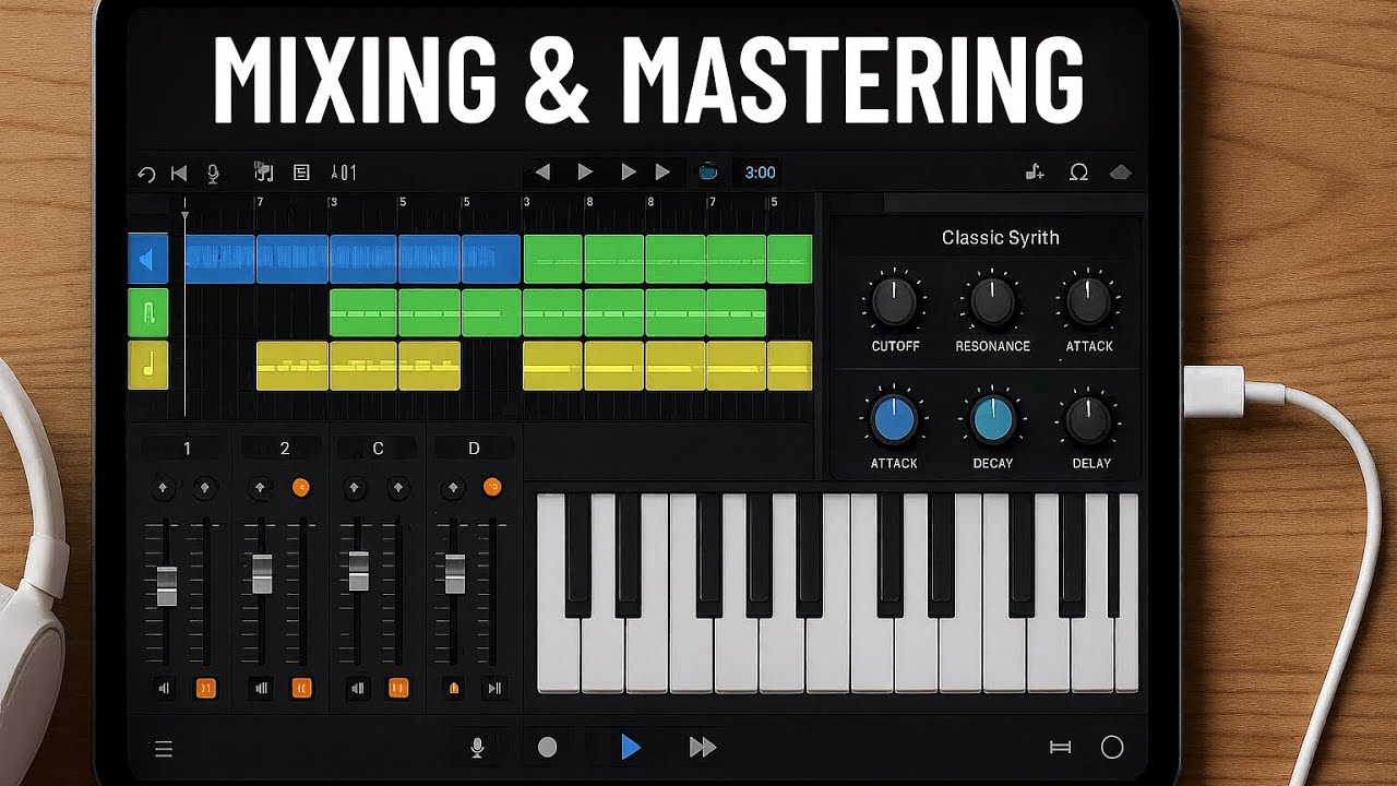 Mixing and Mastering on iPad (Intro - PART 1/5)