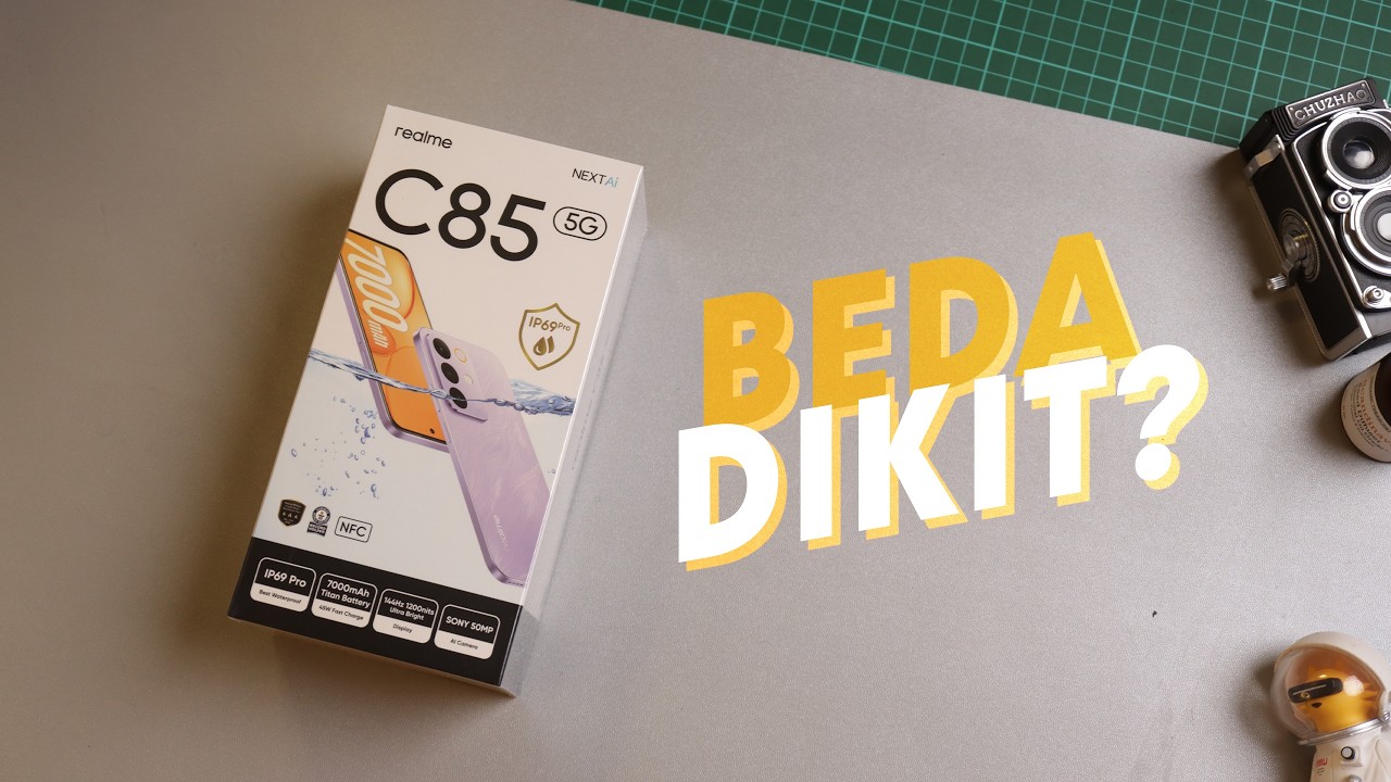 BEDA APANYA? Unboxing realme C85 versi 5G RESMI!
