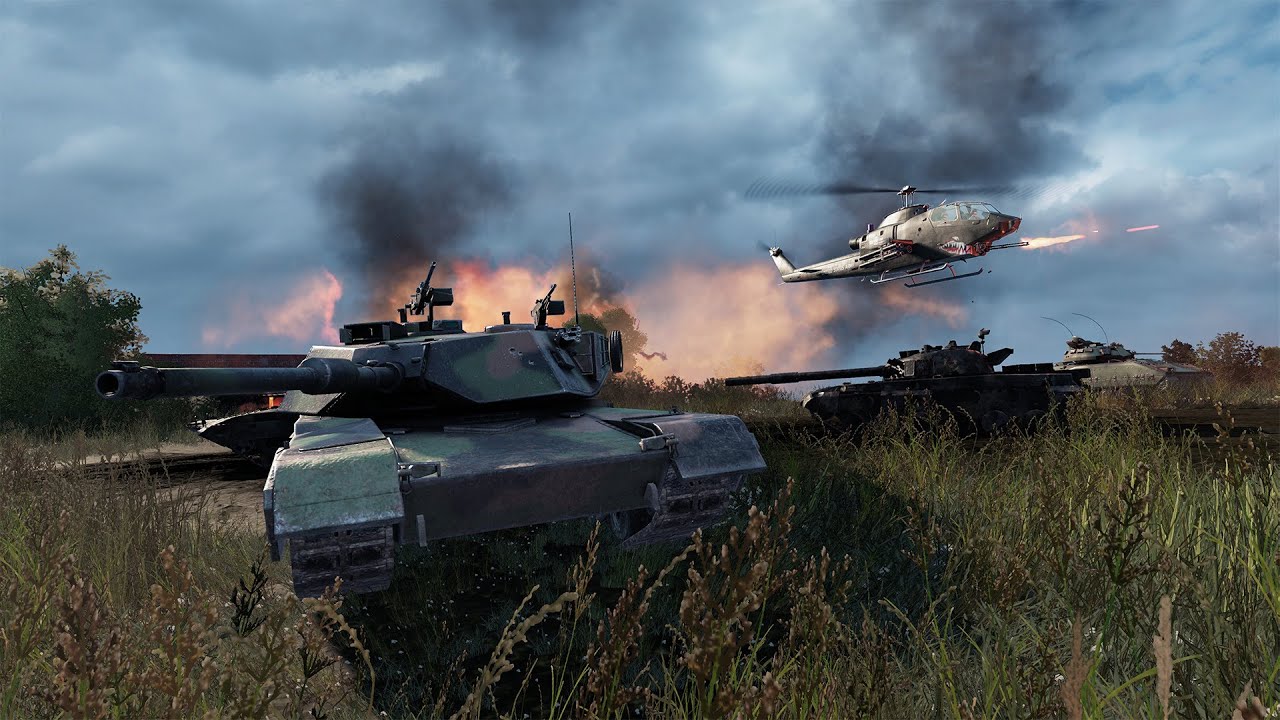 Wie würde der M1 Abrams gegen ATGMs abschneiden? (Warno Live Gameplay)