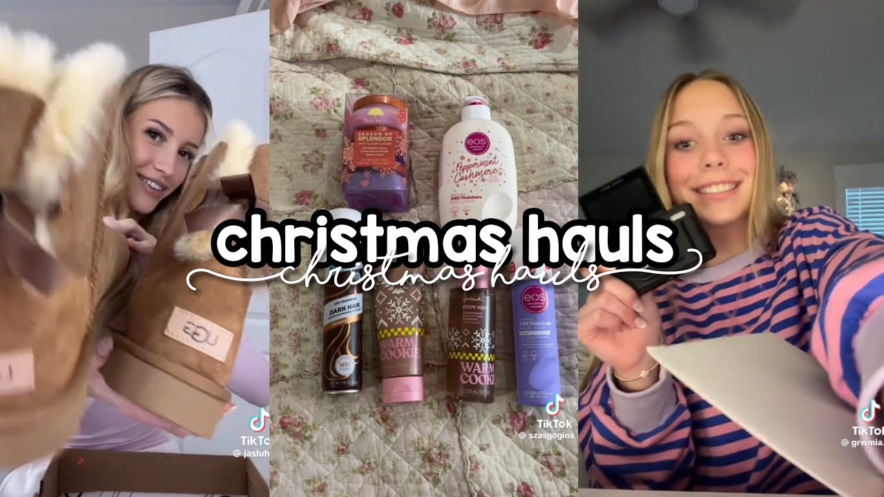 christmas haul 2024 tiktok compilation