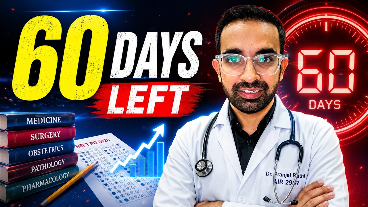NEET PG 2026 Final 60-Day Strategy 🔥 | Finish Strong & Maximize Your Rank #neetpg