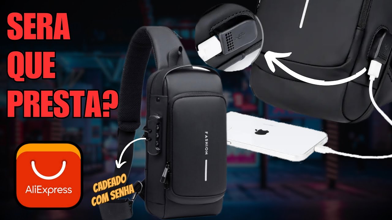BOLSA DE OMBRO FASHION DO ALIEXPRESS - Será que presta? #bag