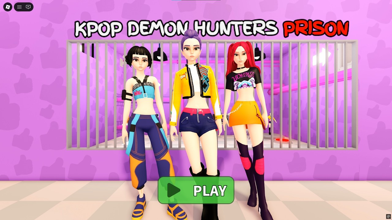 KPOP DEMON HUNTERS PRISON RUN! (Obby)_Roblox-Gameplay-Walkthrough