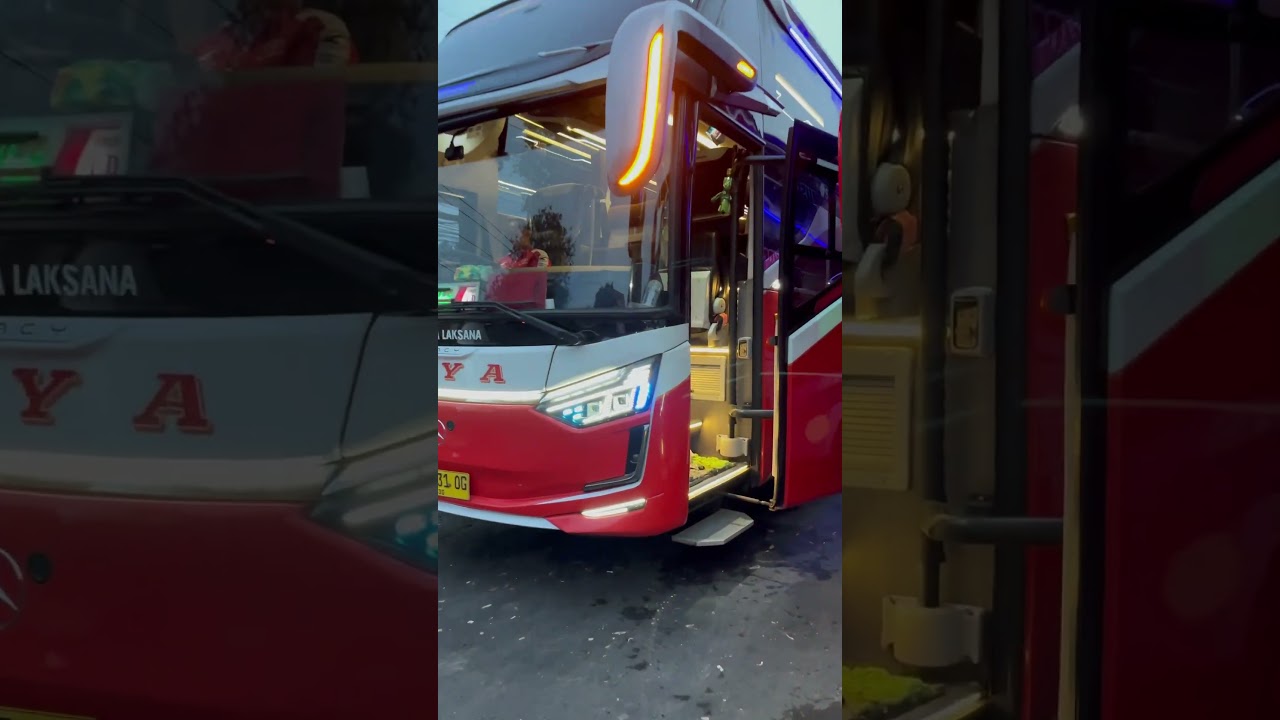 Mewah berkelas ruang driver bus raya khas Laksana #busmania