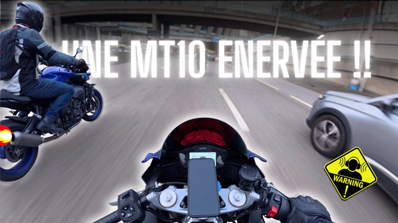 Ride Moto dans Paris : Avec Une MT-10 Bien ÉNERVÉE !💥🔊