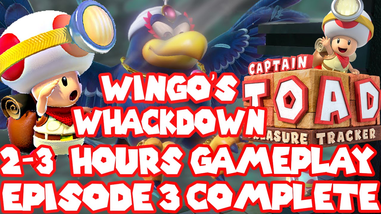 ABM: Captain Toad Episode 3 (FUEL 3 hour) Gameplay HD