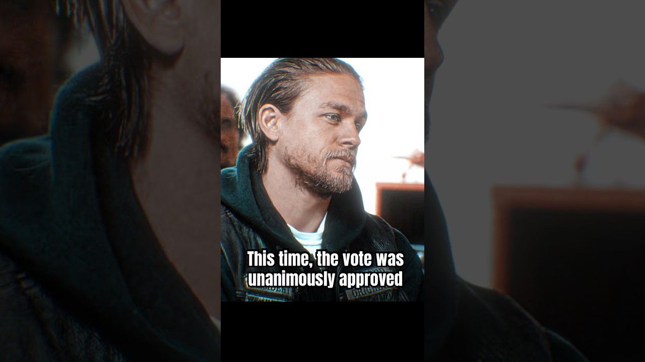 This time, the vote was unanimously approved. #foryou #sonsofanarchy #series #shorts #drama