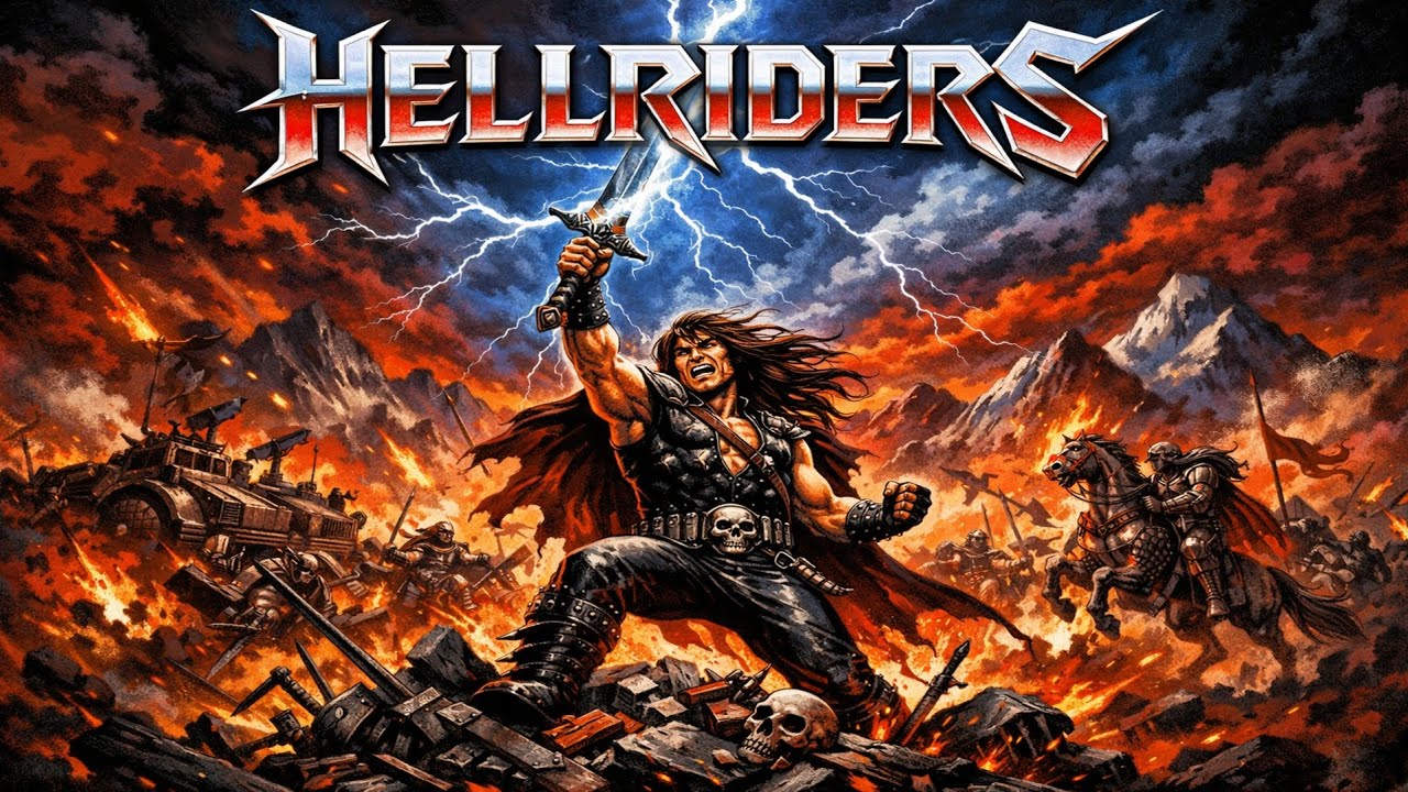HELLRIDERS – Steel Dominion ( Heavy Metal ) 