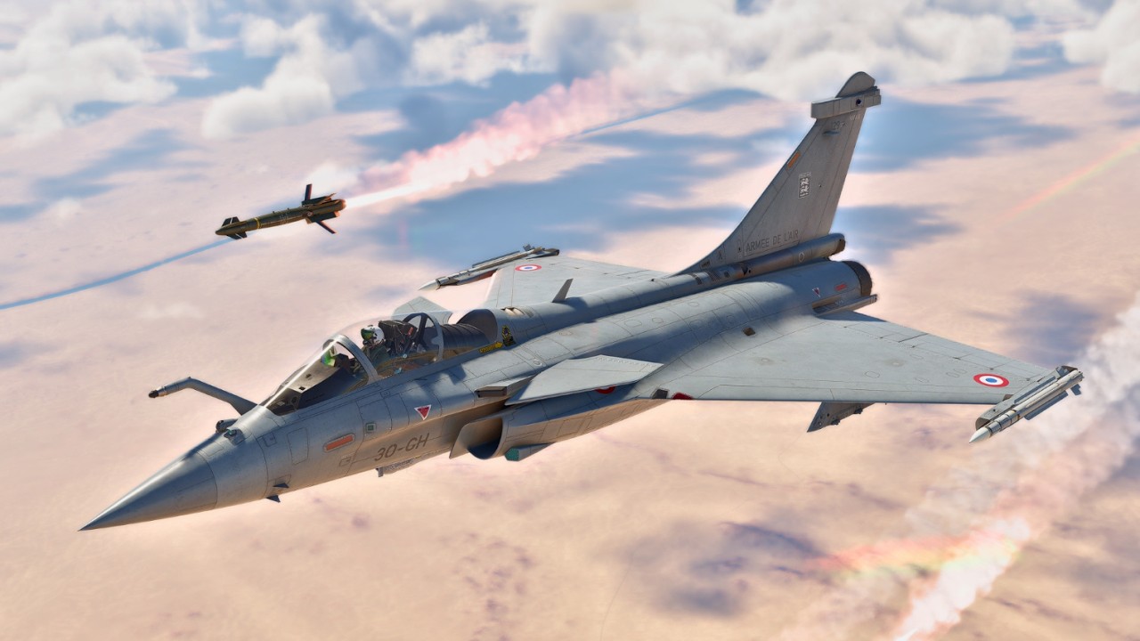 New Bomb AASM HAMMER | Rafale C F3 Precision Strike in Ground SIM Battle (War Thunder)