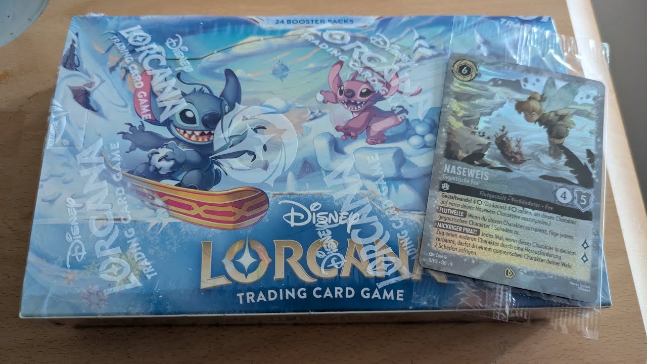 Lorcana Booster Display Unboxing [Winterzauber]