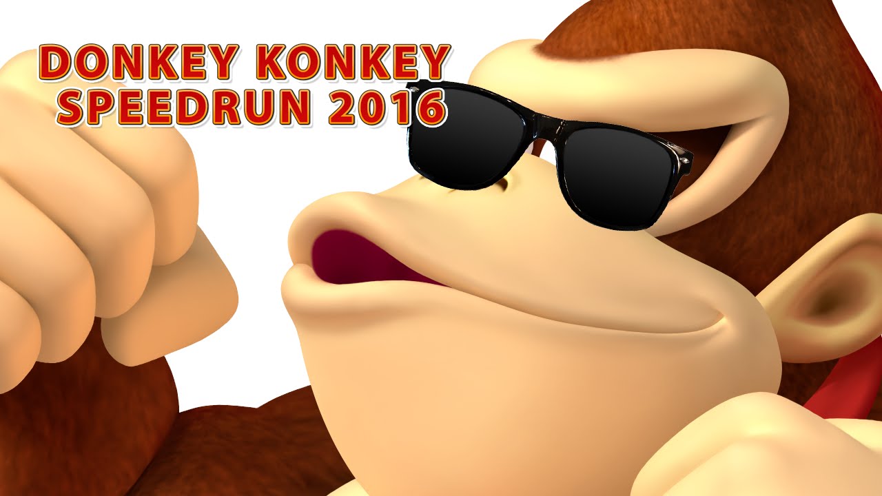 DONKEY KONKEY SPEEDRUN 2016 - Lekker spelen
