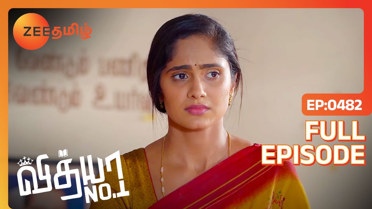Sanjay உயிரோட தான் இருக்காருன்னு சொல்றாங்களா Vidhya | Vidhya No 1 |Full Ep 482|Zee Tamil| 18 Aug 23