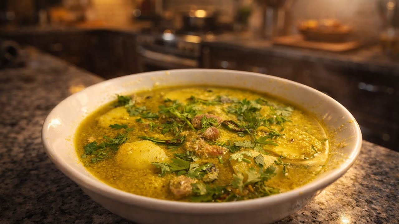 Green Mutton Korma | Rich & Flavourful Recipe
