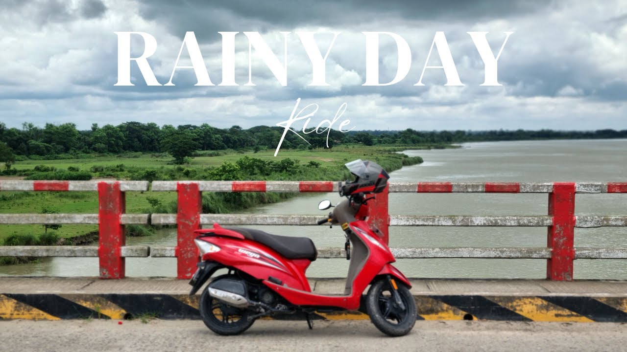 হোসেনপুর ➜ গফরগাঁও বাইপাস রোডে স্কুটার রাইডিং অভিজ্ঞতা | বৃষ্টির দিনে দারুণ এক রাইড | S01E06