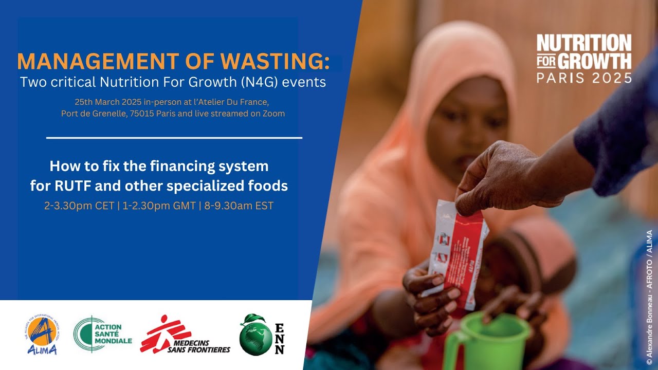 How to fix the financing system for RUTF and other specialised foods
