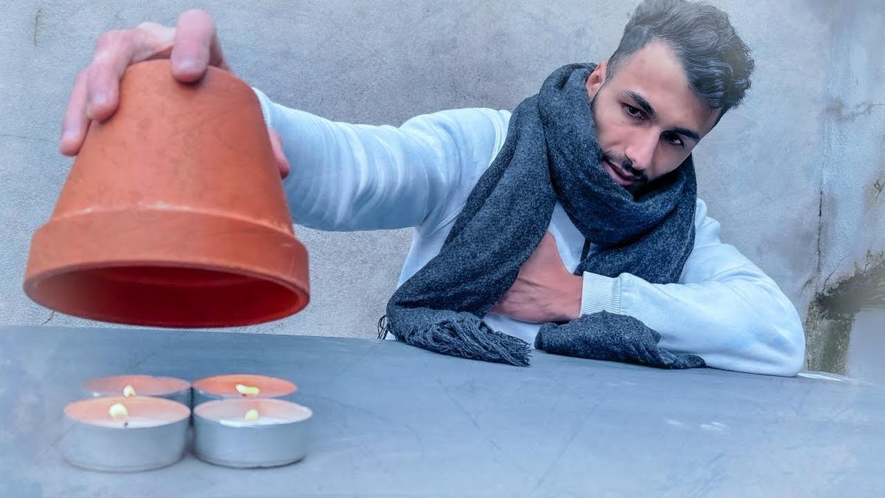 Se chauffer avec des bougies ?