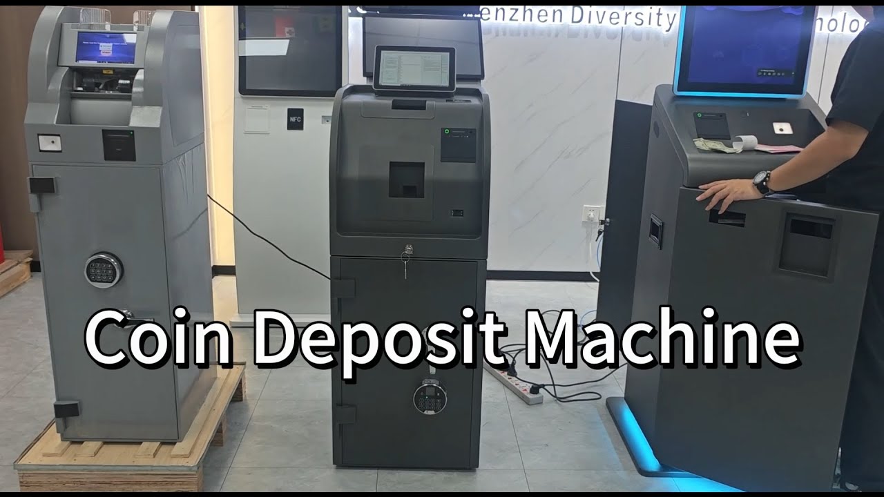 Self-Service Coin Deposit Kiosks