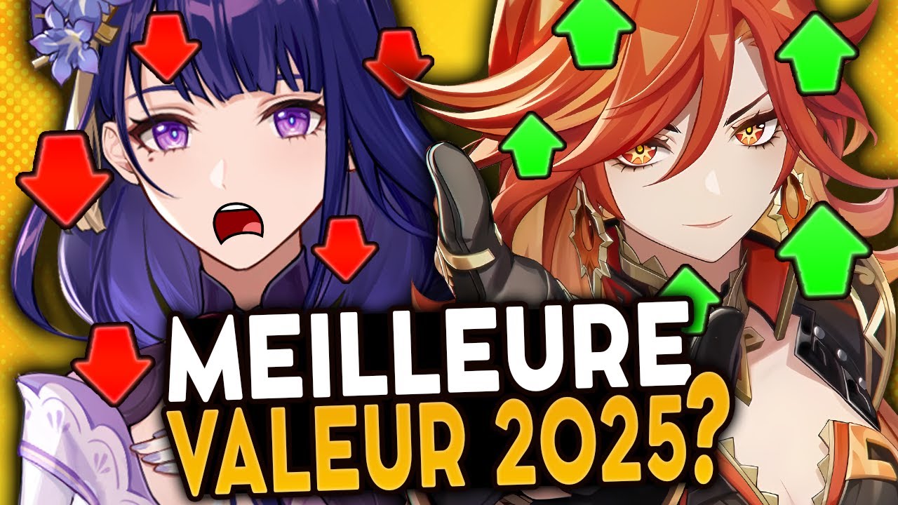 QUELS PERSOS AIDENT LE + VOTRE COMPTE EN 2025 ? | Genshin Impact