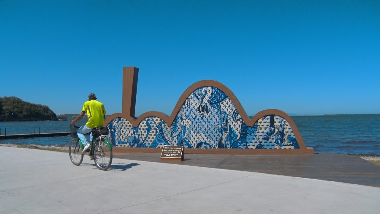 Nova orla em Araruama encanta moradores e turistas por beleza e mobilidade || portalmultiplix.com