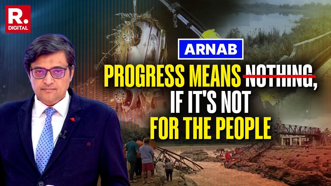 Arnab Shreds Hollow Development Talks Until It Means Progress For The People