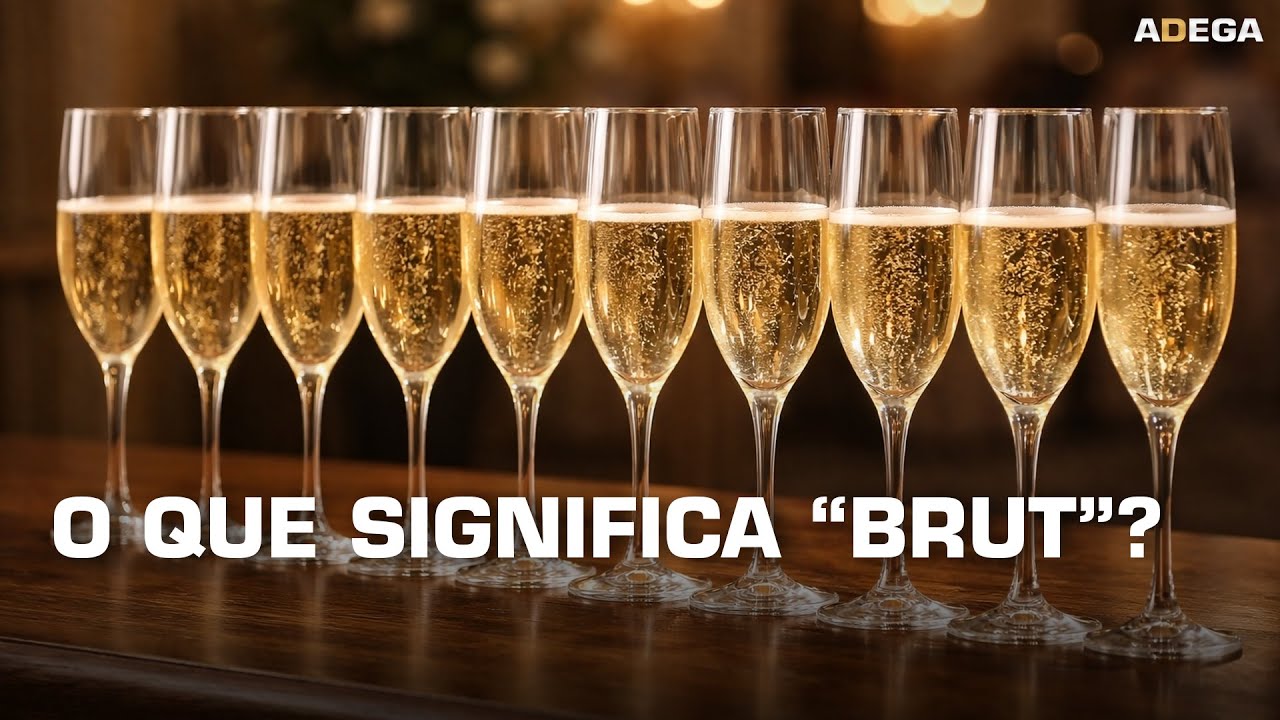 O QUE SIGNIFICA BRUT NOS ESPUMANTES?