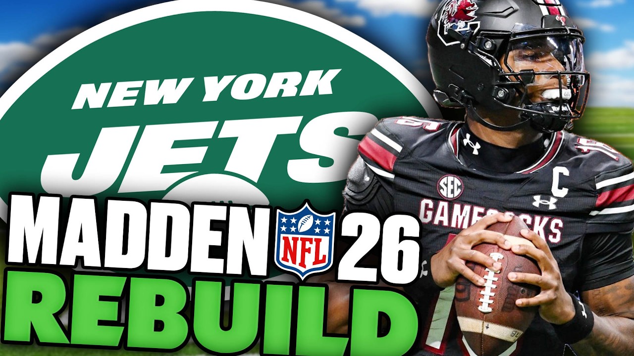 The Jets Draft LaNorris Sellers! Rebuilding The New York Jets on Madden 26 Franchise