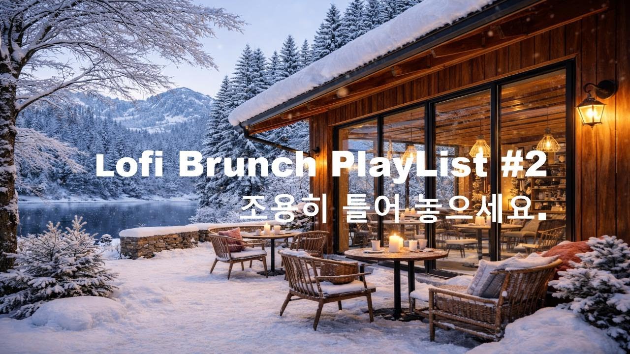 [playlist] 고요한 겨울숲 포근한 카페에서 l 잔잔한 감성팝 카페음악 #2 l Lofi-pop, Ballad, Jazz l 일할때, 쉴때 듣기좋은 음악