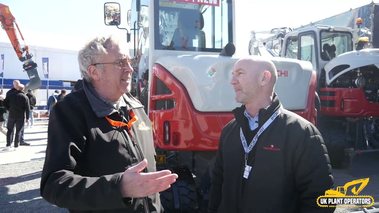 Meet TAKEUCHI at BAUMA in the Second of Two Videos.