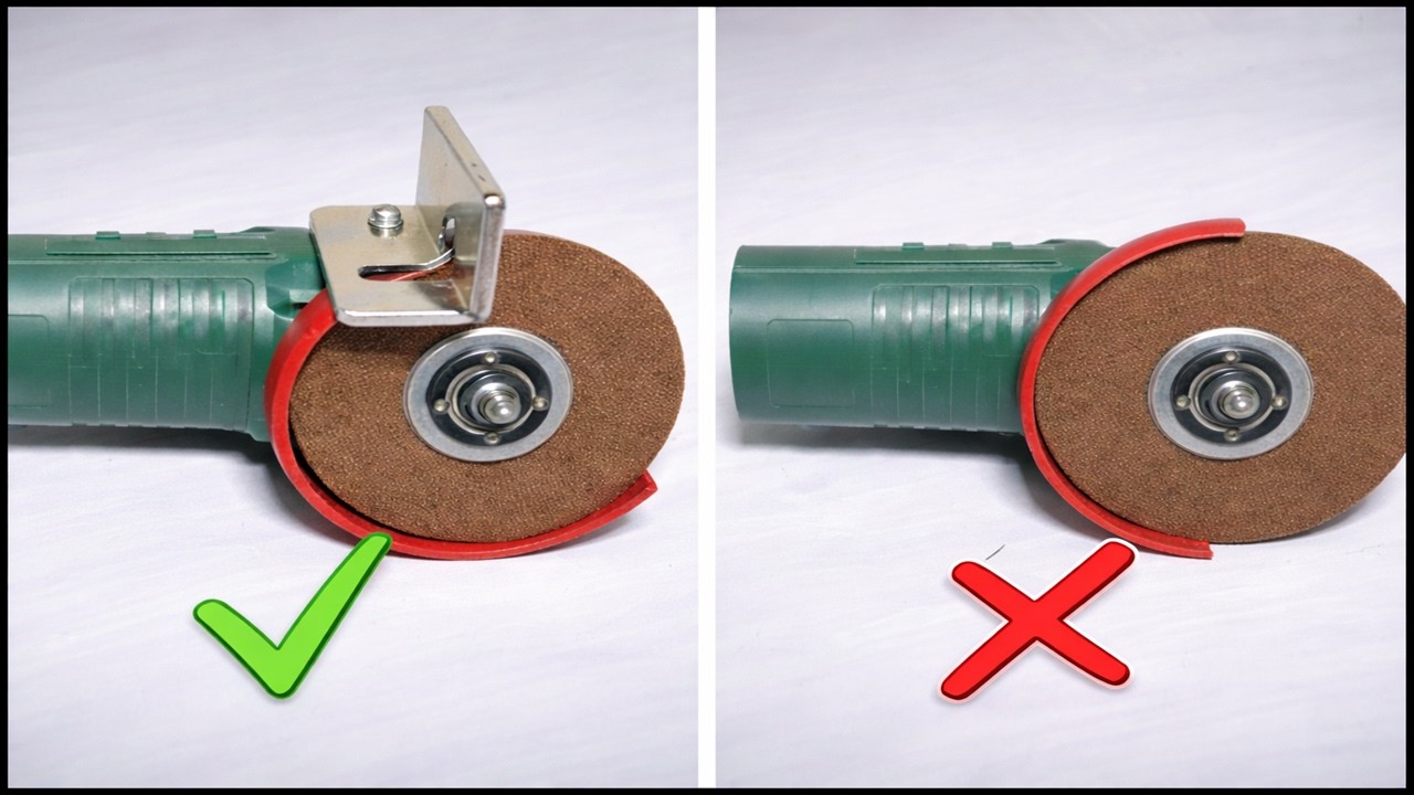 Turn Your Angle Grinder Into a Million-Dollar Tool! Safe & Genius DIY Idea