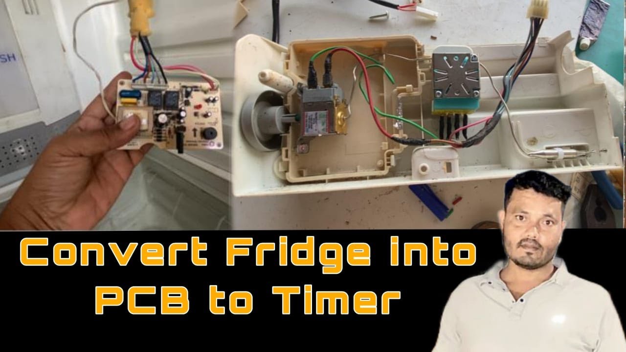 Frost free fridge Pcb convert to Timer