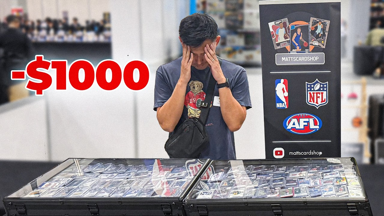 Я заплатил 1000 долларов за выставочный стол для карточных игр… Стоило ли оно того? (CollectFest ...