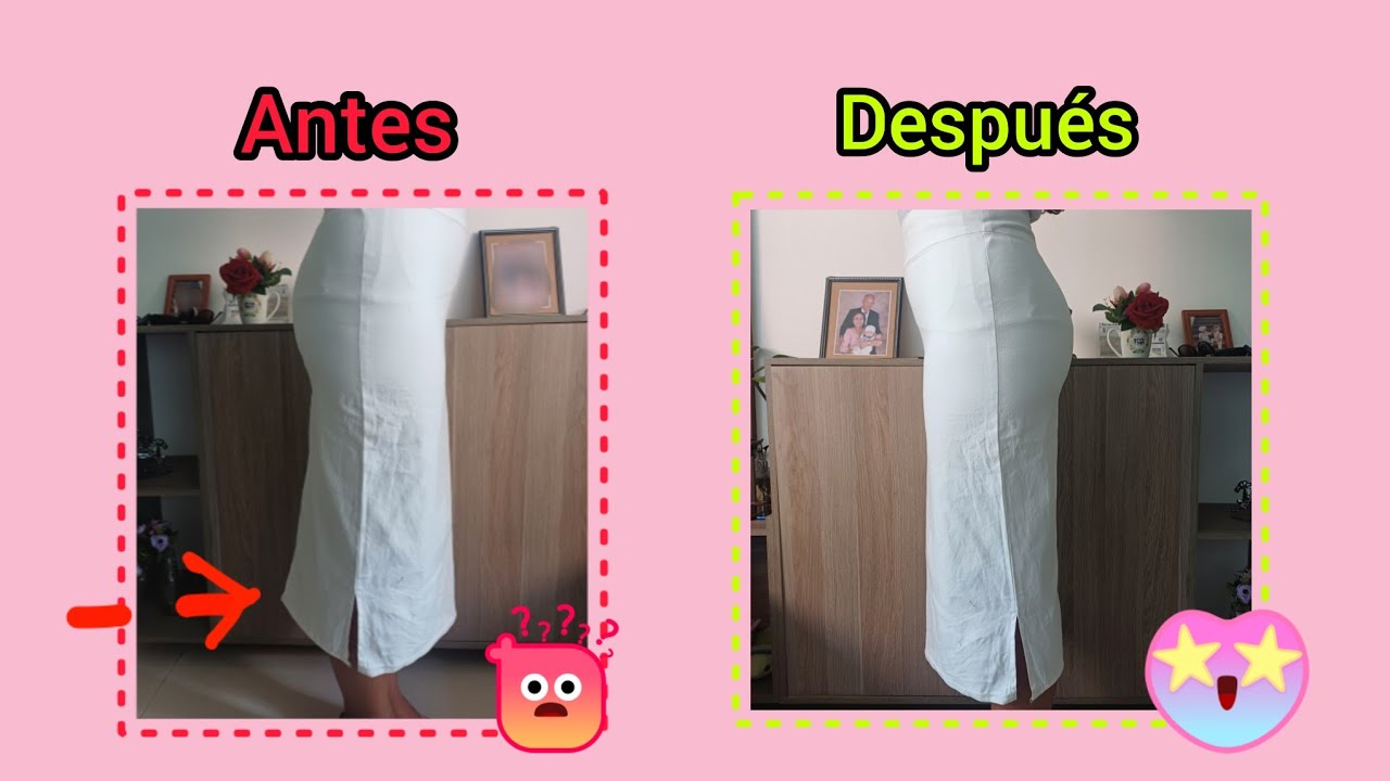 ¿Cómo evitar que la falda levante y se vea mas corta en la parte de atrás? 😮👗