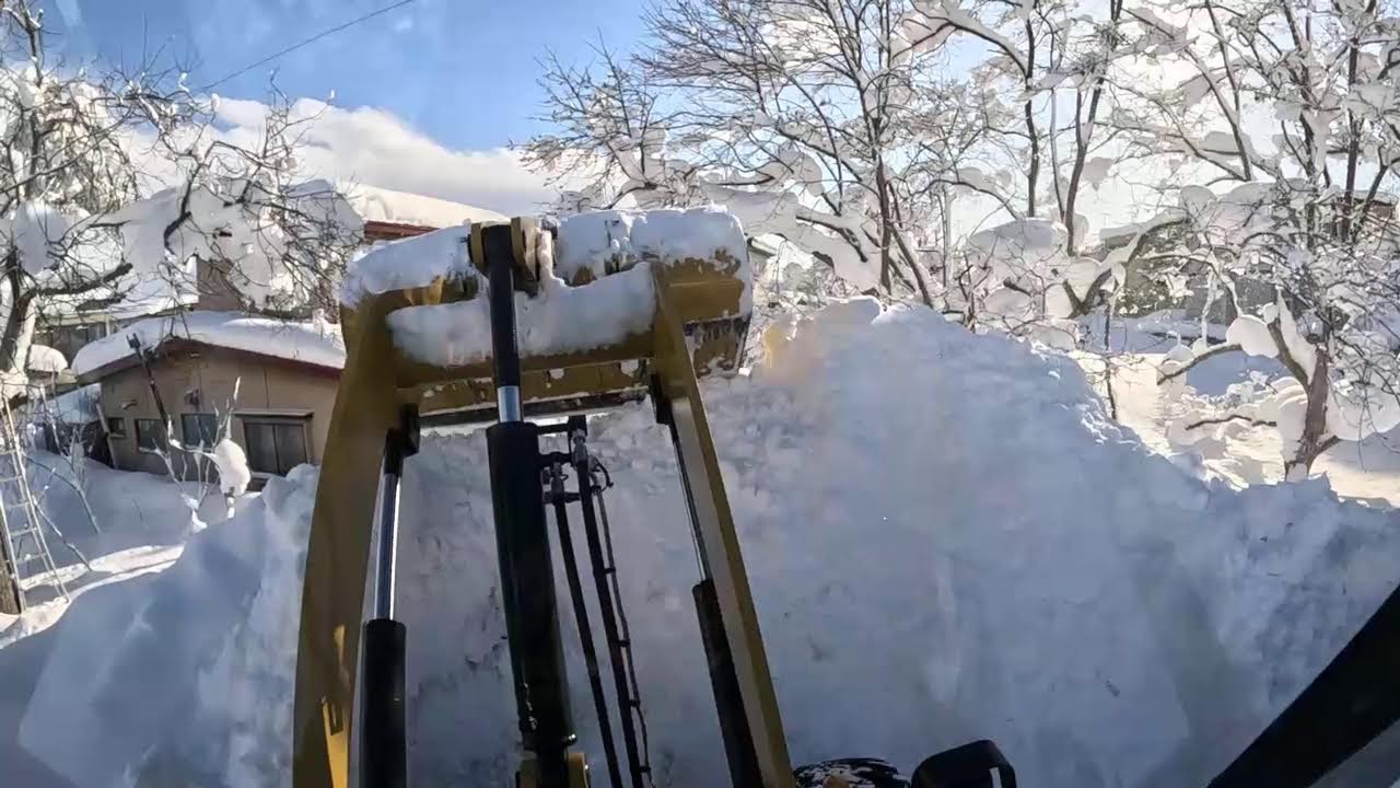 2026/1/28 早朝除排雪　Part2  作業中は無言