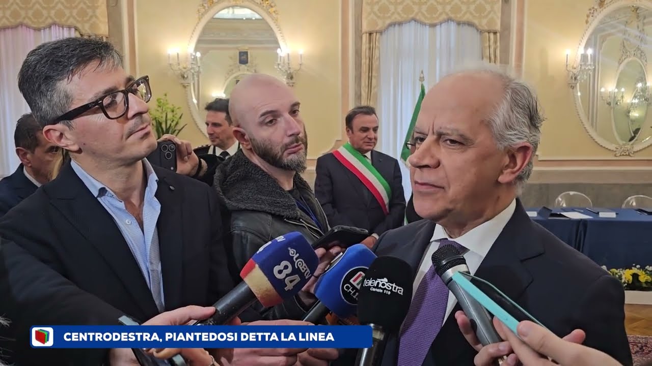 Centrodestra, Piantedosi detta la linea: 