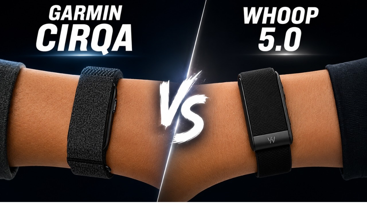 Garmin CIRQA против WHOOP 5.0: какой фитнес-трекер выбрать в 2026 году?