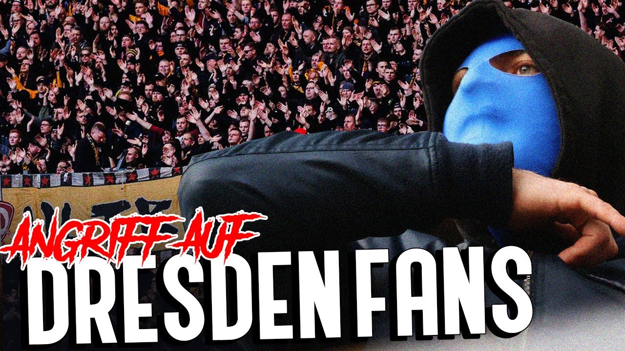Vermummte Schalker griffen Dynamo-Fans an! (Schalke &ndash; Dresden 2:2)