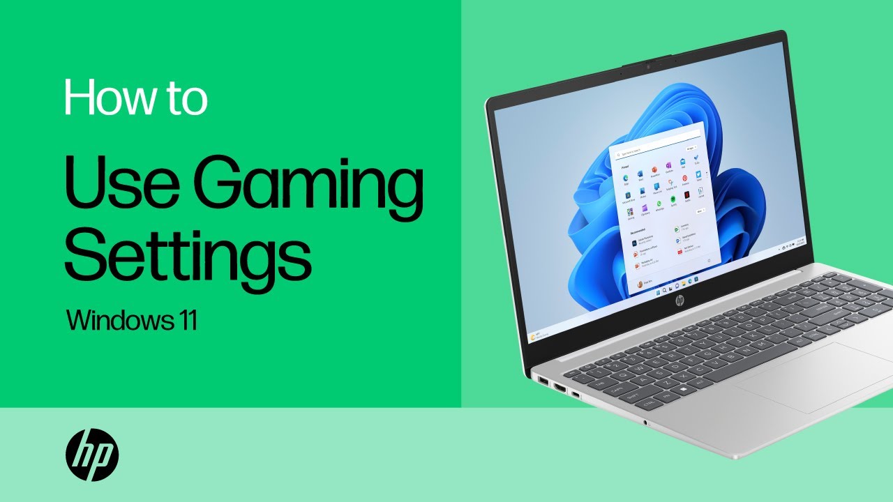 How to use Gaming settings in Windows 11 | HP Notebooks | HP Support
