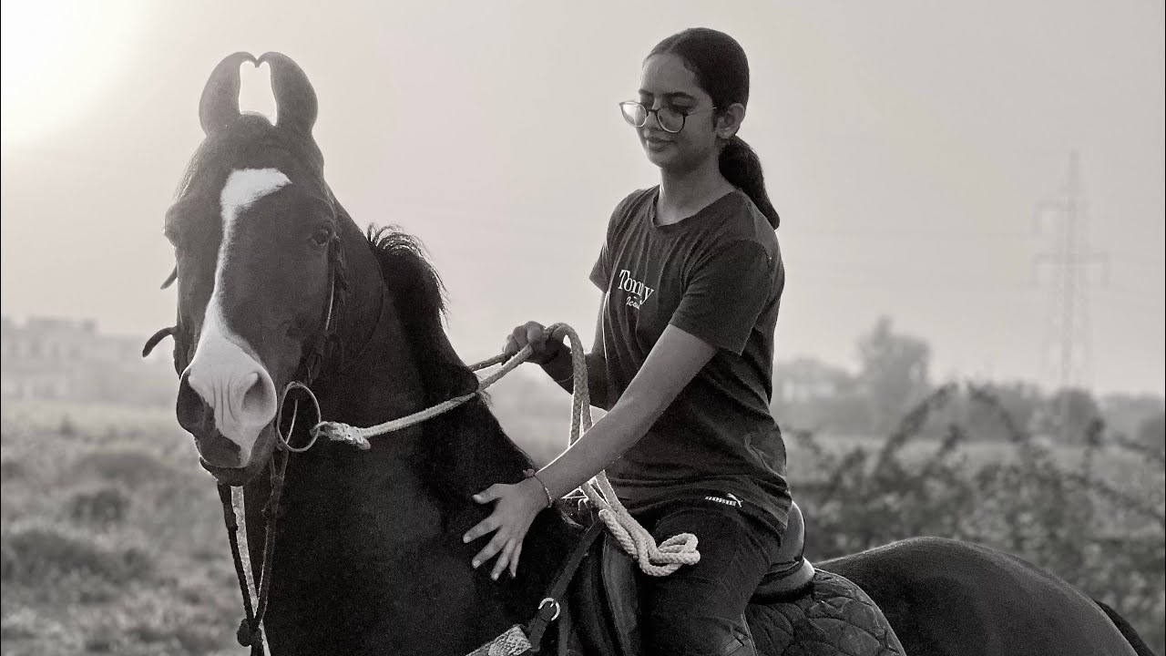First long ride on Shaan❤️#komalstudfarm